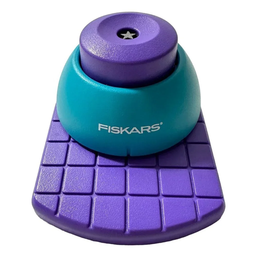 Paper Press and Punch Interchangeable Base with Star Punch